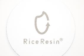 Rice Resin signboard and logo
